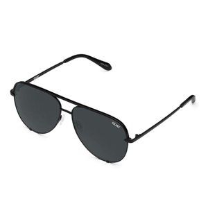 BRAND NEW !! - QUAY - High Key - POLARIZED BLACK / SMOKE LENS
